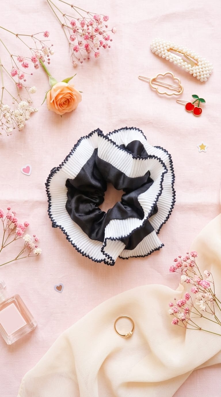 Noir Ruffle