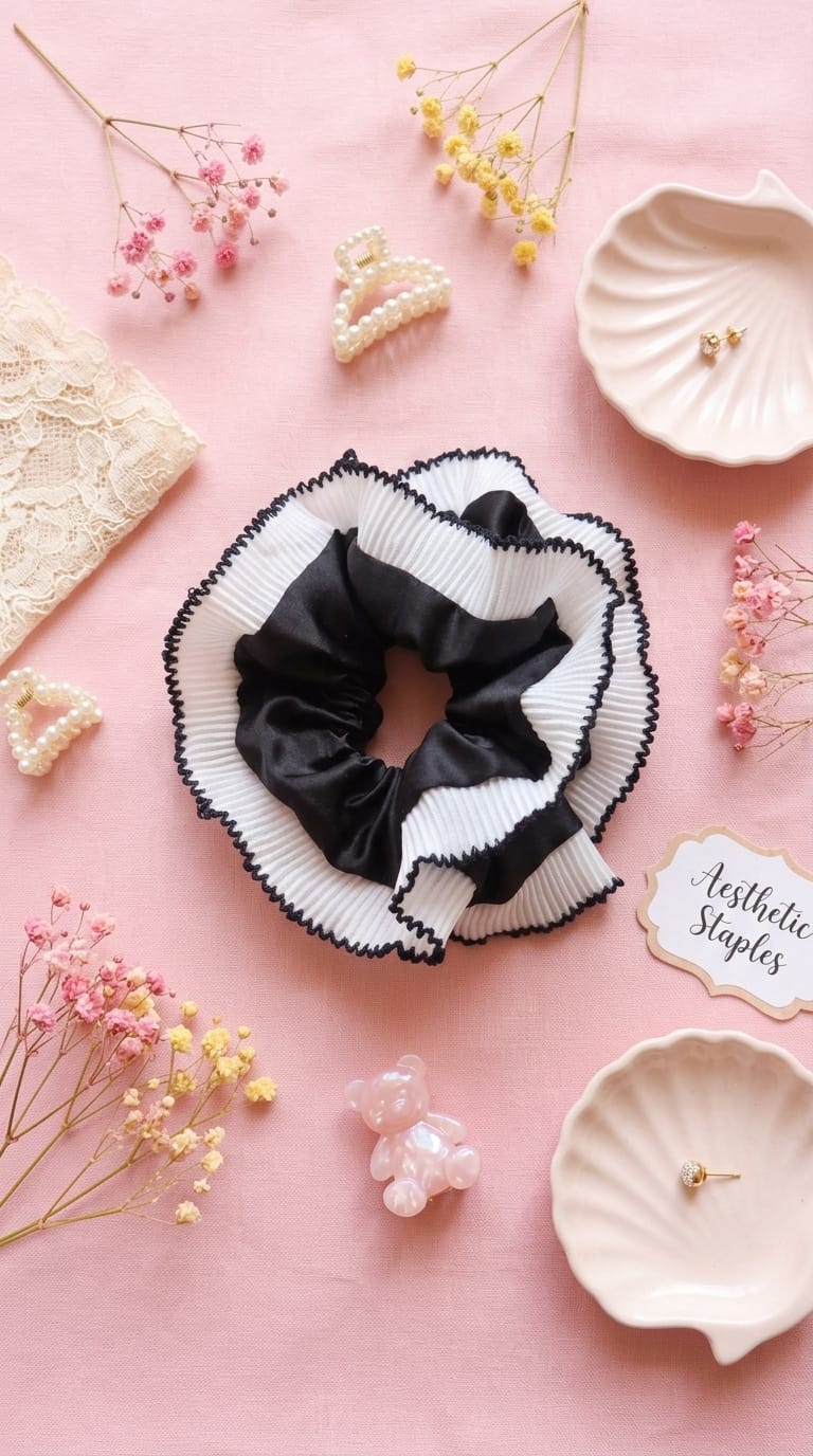 Noir Ruffle