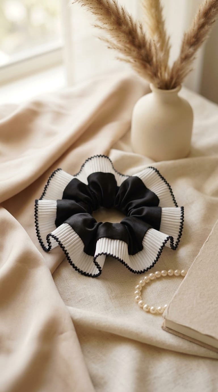 Noir Ruffle